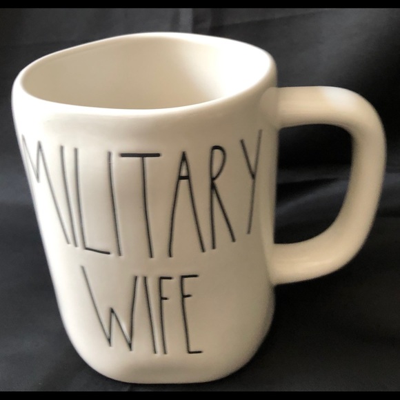 military wife mug